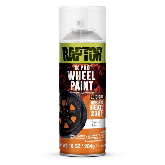 RAPTOR 1K Wheel Paint Clearcoat 300 mL - U-POL 4911