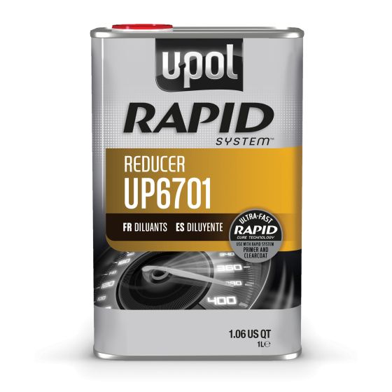 U-POL® RAPID SYSTEM™ UP6701 Reducer, 1 L Tin, Clear, Liquid - U-POL UP6701