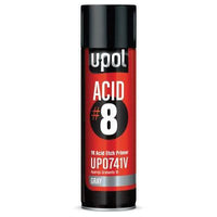 U-POL® UP0741V ACID#8 Acid Etch Primer, 450 mL, Light Gray, 48.4 sq-ft Coverage - U-POL UP0741V