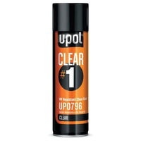U-POL® UP0796 CLEAR#1 UV Resistant Clear Coat, 450 mL, High Gloss - U-POL UP0796