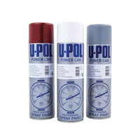 U-POL® Power Can UP0805 Professional Spray Paint, 500 mL Aerosol Can, Gray Primer, 21.5 sq-ft/unit Coverage - U-POL UP0805