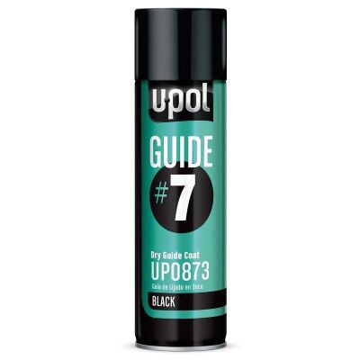 U-POL® GUIDE#7 UP0873 Dry Guide Coat, 450 mL Aerosol Can, Black, Liquid - U-POL UP0873