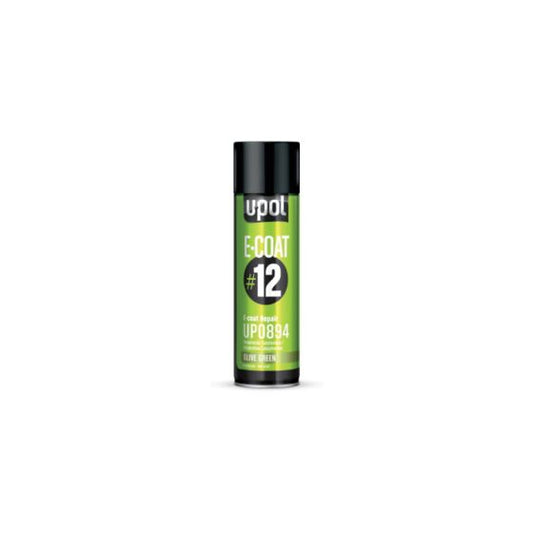 U-POL® E-COAT#12 UP0895 Repair Aerosol 450 mL Aerosol Can, White, 17 sq-ft Coverage - U-POL 0895