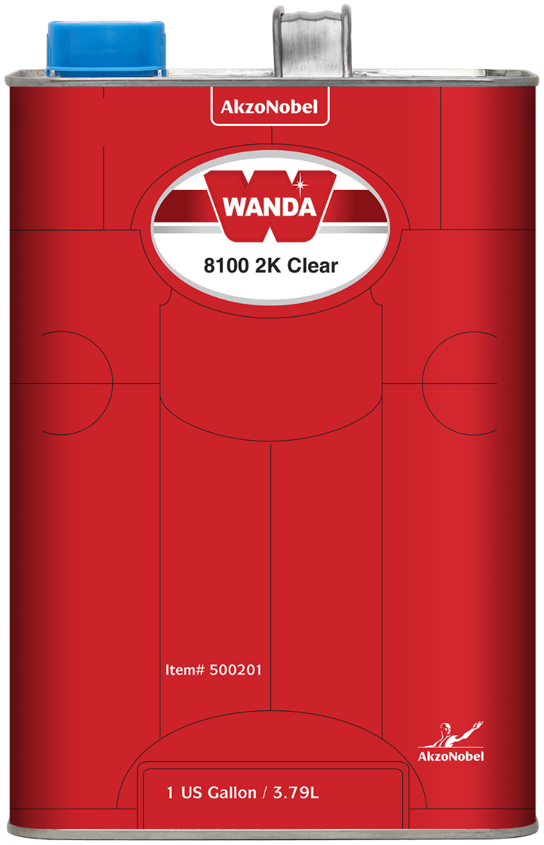 Wanda 8100 2K Clear - (4:1) 1 US Gallon