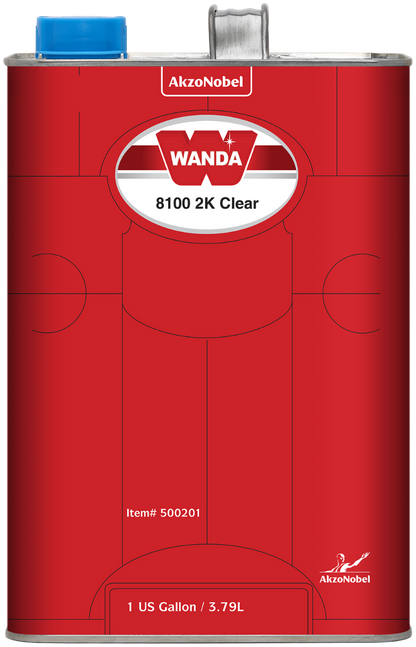 Wanda 8100 2K Clear - (4:1) 1 US Gallon