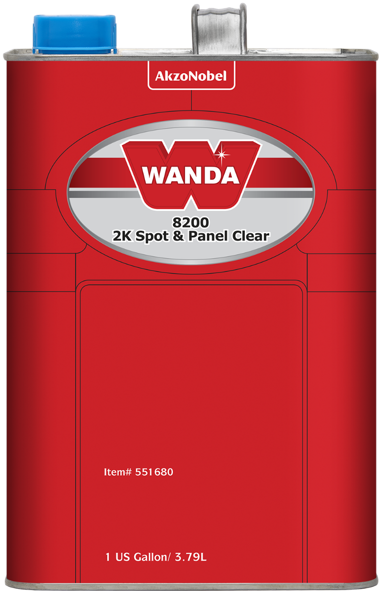 Wanda 8200 2K Spot & Panel Clear - (3:1) 1 US Gallon