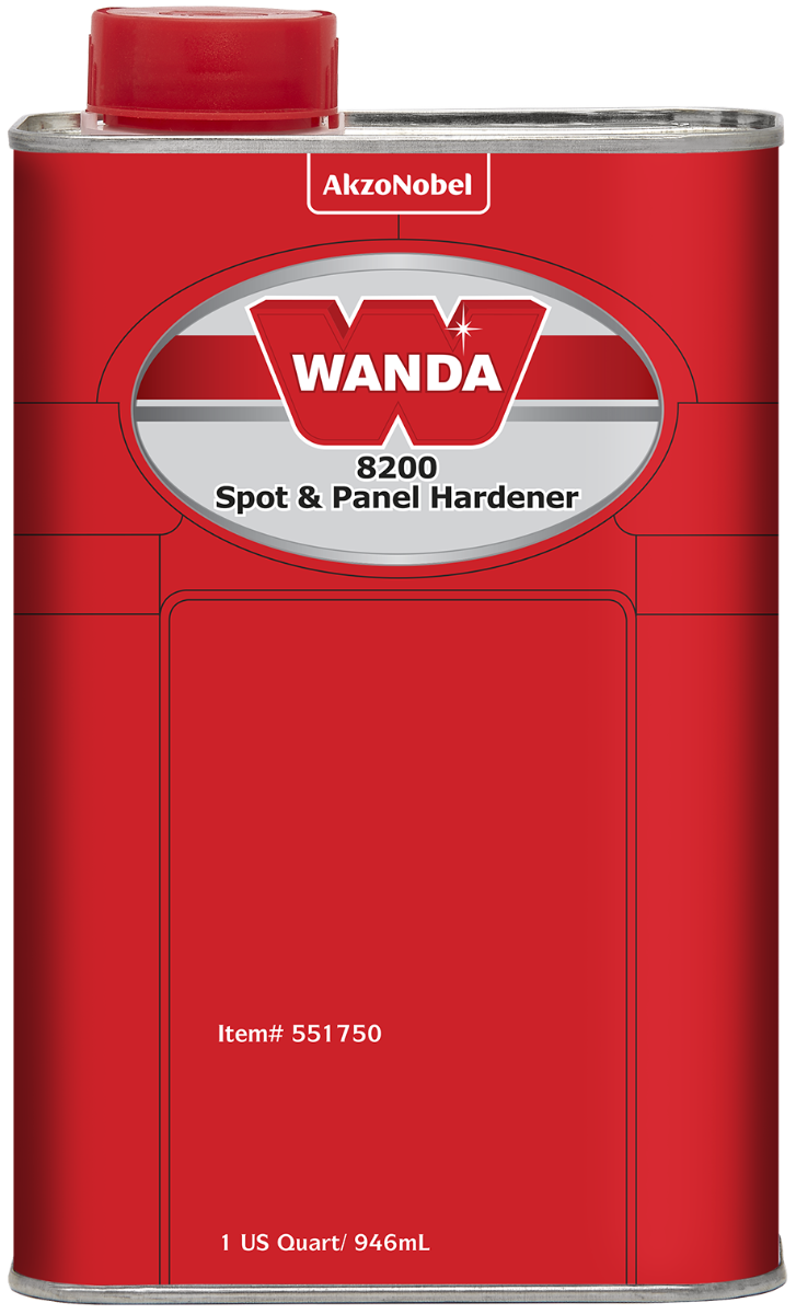 Wanda 8200 2K Spot & Panel Hardener 1 US Quart