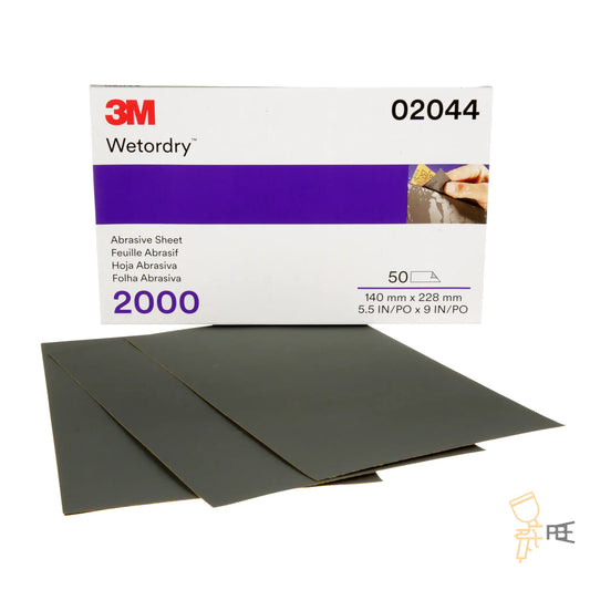 3M™ Wetordry Abrasive Sheets, 5-1/2" x 9" - 401Q