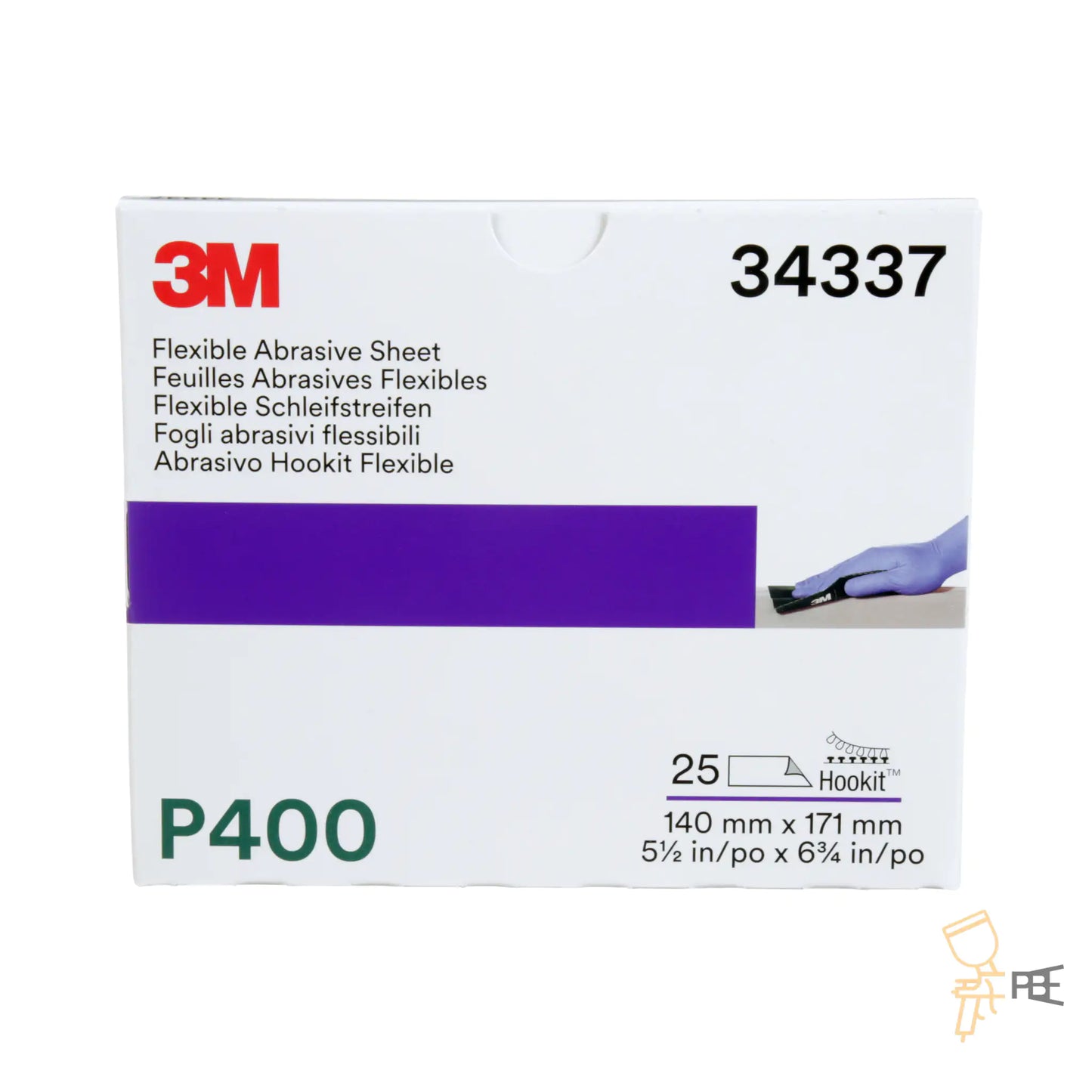 3M™ Flexible Hand Sheets, 5.5" x 6.8"